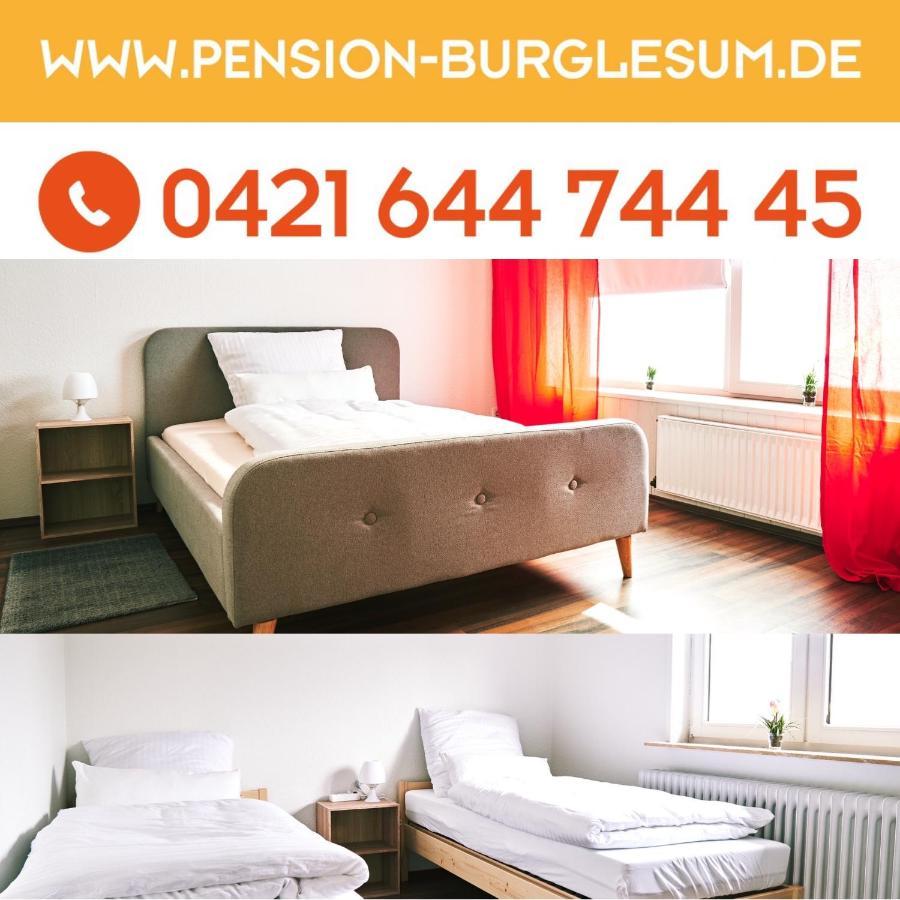 Pension & Monteurwohnungen Burglesum Bremen BRE Exterior foto