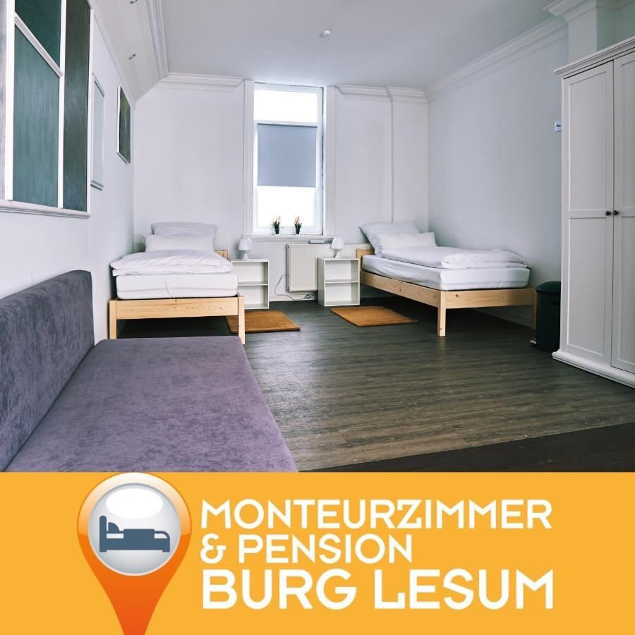 Pension & Monteurwohnungen Burglesum Bremen BRE Exterior foto